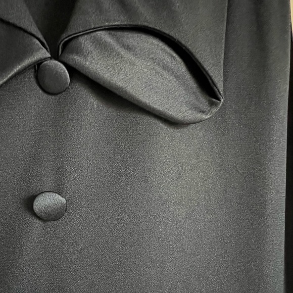 Dark blue Moschino dress from the 90s. Charleston style. Very unique - Picture 3 of 5